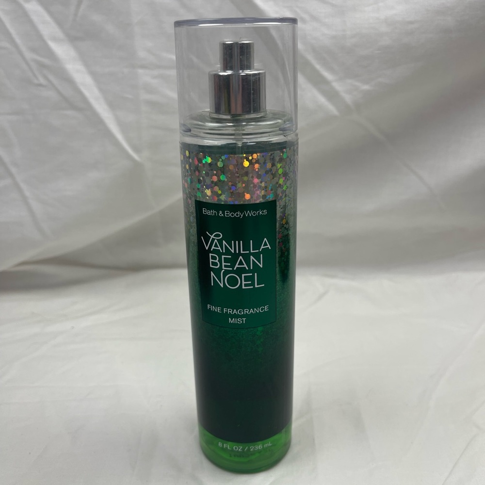 Bath & Body Works Vanilla Bean Noel Fragrance Mist 8 Oz, See Pictures